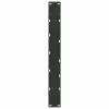  2 db A-alakú étkezőasztal láb fekete 100 x (72-73) cm acél étkezőasztal láb