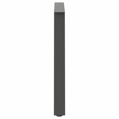 2 db antracitszürke A-alakú étkezőasztal láb 100 x (72-73) cm acél étkezőasztal láb
