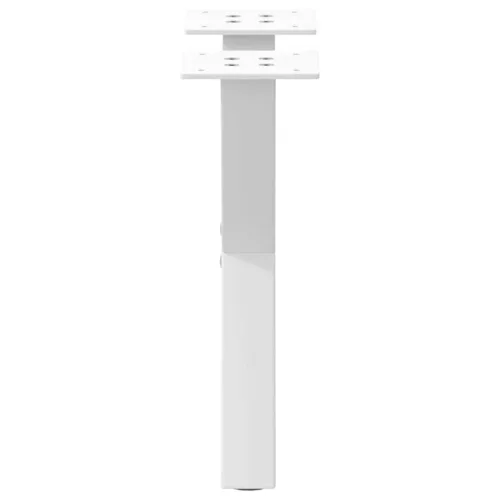  2 db fehér, X alakú acél dohányzóasztal láb 30 x (30-31) cm