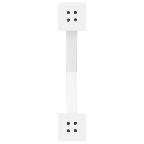  2 db fehér, X alakú acél dohányzóasztal láb 60 x (30-31) cm