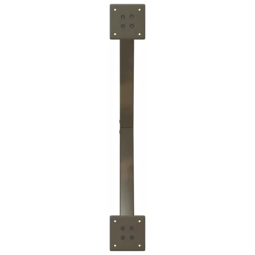  2 db X alakú natúr acél dohányzóasztal láb 70x(30-31) cm