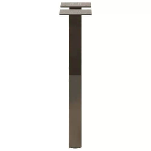  2 db X alakú natúr acél dohányzóasztal láb 38x(42-43) cm