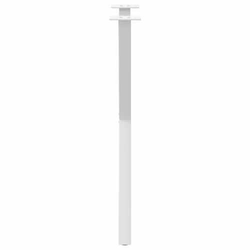  2 db fehér, X alakú étkezőasztal láb 50 x (72-73) cm acél étkezőasztalhoz
