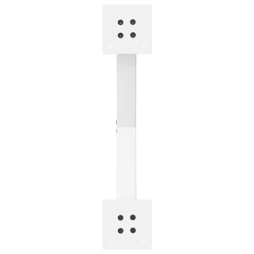  2 db fehér, X alakú étkezőasztal láb 50 x (72-73) cm acél étkezőasztalhoz