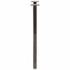  2 db X alakú étkezőasztal láb natúr acél 50x(72-73) cm
