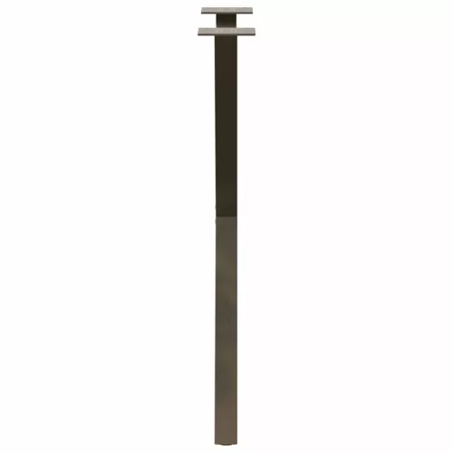  2 db X alakú étkezőasztal láb natúr acél 50x(72-73) cm