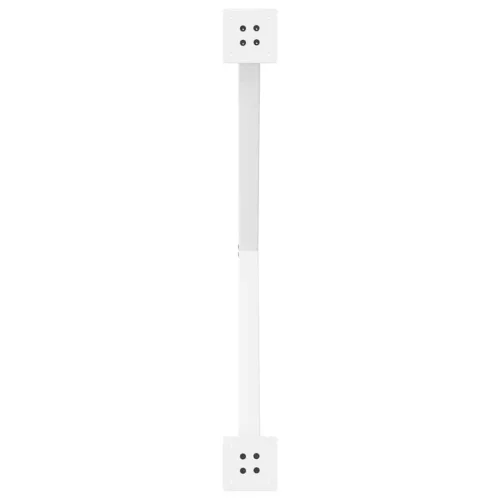  2 db X alakú étkezőasztal láb fehér 90 x (72-73) cm acél étkezőasztal láb