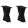  2 db fekete, X alakú acél dohányzóasztal láb 30 x (30-31) cm