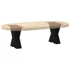  2 db fekete, X alakú acél dohányzóasztal láb 30 x (30-31) cm