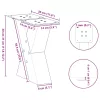  2 db fehér, X alakú acél dohányzóasztal láb 30 x (30-31) cm