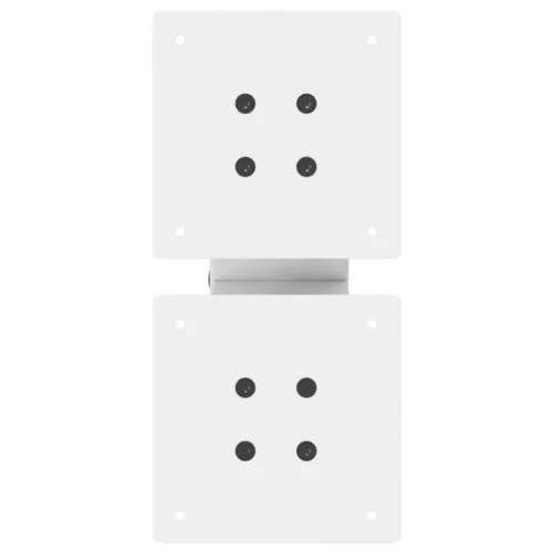  2 db fehér, X alakú acél dohányzóasztal láb 40 x (30-31) cm