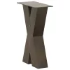  2 db X alakú natúr acél dohányzóasztal láb 38x(42-43) cm