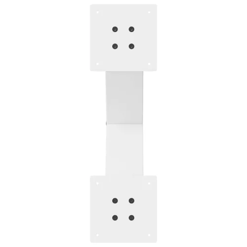  2 db fehér, X alakú acél dohányzóasztal láb 50 x (42-43) cm