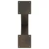  2 db X alakú natúr acél dohányzóasztal láb 50 x (42-43) cm
