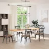  2 db fehér, X alakú étkezőasztal láb 60 x (72-73) cm acél étkezőasztalhoz