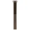  2 db X alakú étkezőasztal láb natúr acélból 60 x (72-73) cm acél