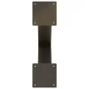  2 db X alakú étkezőasztal láb natúr acélból 60 x (72-73) cm acél