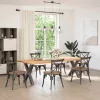  2 db antracitszürke X alakú acél étkezőasztal láb 80x(72-73) cm
