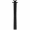  3 db X alakú étkezőasztal láb fekete, 70 x (72-73) cm acél
