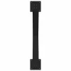  3 db X alakú étkezőasztal láb fekete 90 x (72-73) cm acél étkezőasztal láb