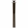  3 db X alakú étkezőasztal láb natúr acél 90 x (72-73) cm acél