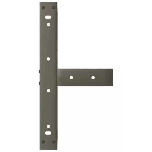  2 db fekete, T-alakú acél dohányzóasztal láb 40x25x(30-31) cm
