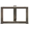  2 db fekete, T-alakú acél dohányzóasztal láb 50x25x(30-31) cm