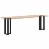  2 db fekete, T-alakú acél konzolasztal láb 25x28x(72-73) cm