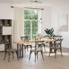  2 db antracitszürke T-alakú acél konzolasztal láb 38x25x(72-73) cm