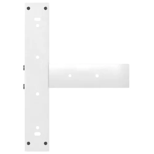  2 db fehér, T-alakú étkezőasztal láb 60x35x(72-73) cm acél étkezőasztal