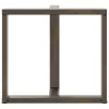  2 db fekete, T-alakú étkezőasztal láb 80x35x(72-73) cm acél étkezőasztal