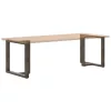  2 db fekete, T-alakú étkezőasztal láb 80x35x(72-73) cm acél étkezőasztal