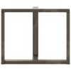  2 db fekete, T-alakú étkezőasztal láb 90x35x(72-73) cm acél étkezőasztal