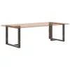  2 db fekete, T-alakú étkezőasztal láb 90x35x(72-73) cm acél étkezőasztal