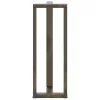  2 db fekete, T-alakú acél bárasztalláb 40x35x(110-111) cm