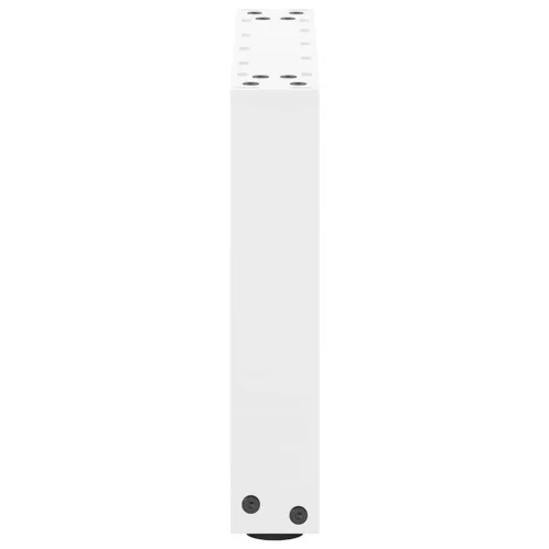  2 db U alakú fehér dohányzóasztal láb 30x(30-31) cm acél