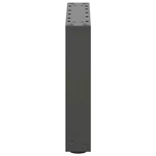  2 db antracitszürke U-alakú acél dohányzóasztal láb 40x(30-31) cm