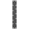  2 db antracitszürke U-alakú acél dohányzóasztal láb 40x(30-31) cm