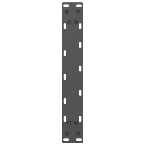  2 db antracitszürke U-alakú acél dohányzóasztal láb 40x(30-31) cm