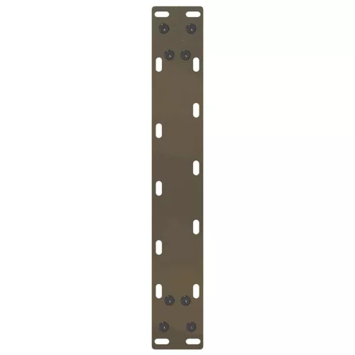  2 db U alakú natúr acél dohányzóasztal láb 40x(30-31) cm