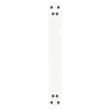  2 db U alakú fehér dohányzóasztal láb 50 x (30-31) cm acél
