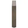  2 db U alakú natúr acél dohányzóasztal láb 50x(30-31) cm