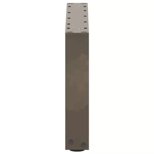  2 db U alakú natúr acél dohányzóasztal láb 50x(30-31) cm