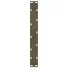  2 db U alakú natúr acél dohányzóasztal láb 50x(30-31) cm