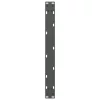  2 db antracitszürke, U alakú acél dohányzóasztal láb 60 x (30-31) cm