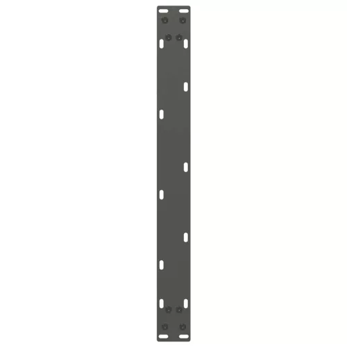  2 db antracitszürke, U alakú acél dohányzóasztal láb 60 x (30-31) cm