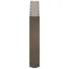  2 db U alakú dohányzóasztal láb natúr acélból 60x(30-31) cm