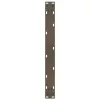  2 db U alakú dohányzóasztal láb natúr acélból 60x(30-31) cm