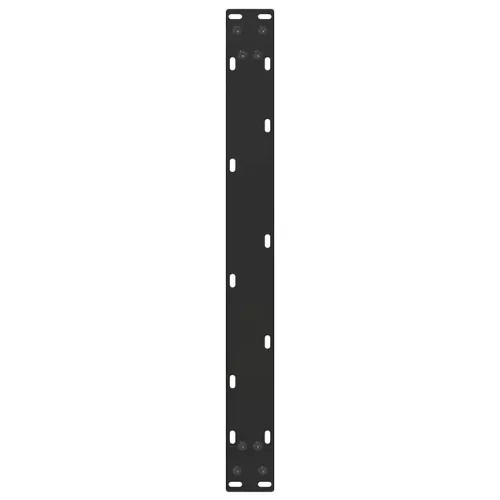  2 db U alakú dohányzóasztal láb fekete 70 x (30-31) cm acél dohányzóasztal láb