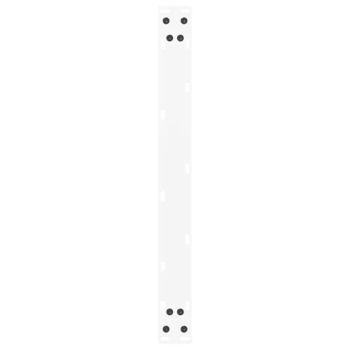  2 db U alakú fehér dohányzóasztal láb 70 x (30-31) cm acél